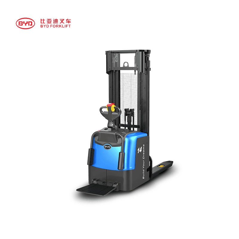 比亚迪 1.4T步行式/站驾式托盘堆垛车S14PS