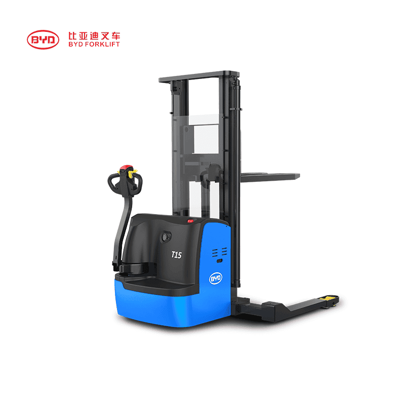 比亚迪 1.5T宽支腿步行式托盘堆垛车CTD15JW